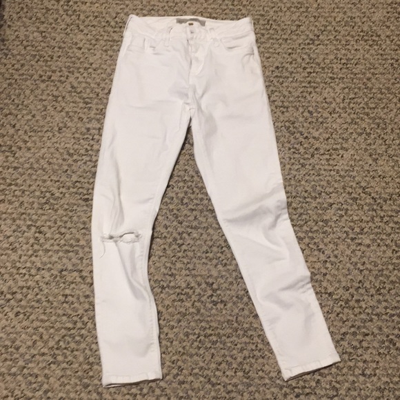 Topshop Denim - Topshop white jeans MOTO “Jamie” 24 white